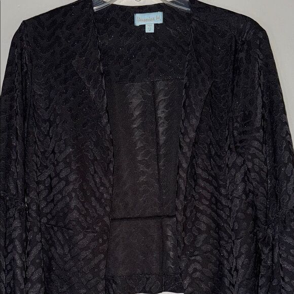 Veronica M Black Lightweight Shimmer Jacket - Picture 7 of 11